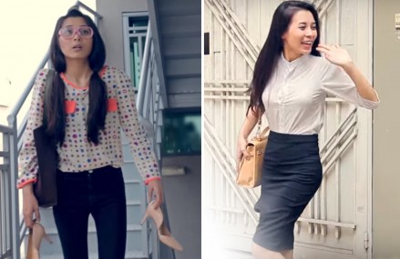 Bí kíp thoát gầy lột xác của cô nàng Cò Hương